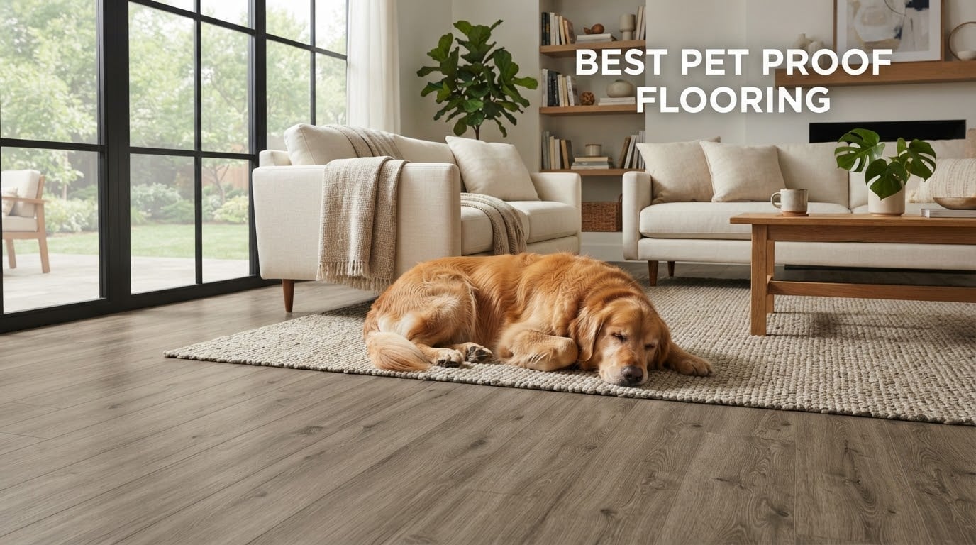 best pet proof flooring