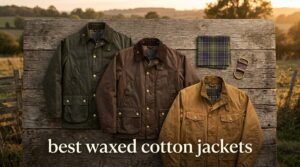 best waxed cotton jackets