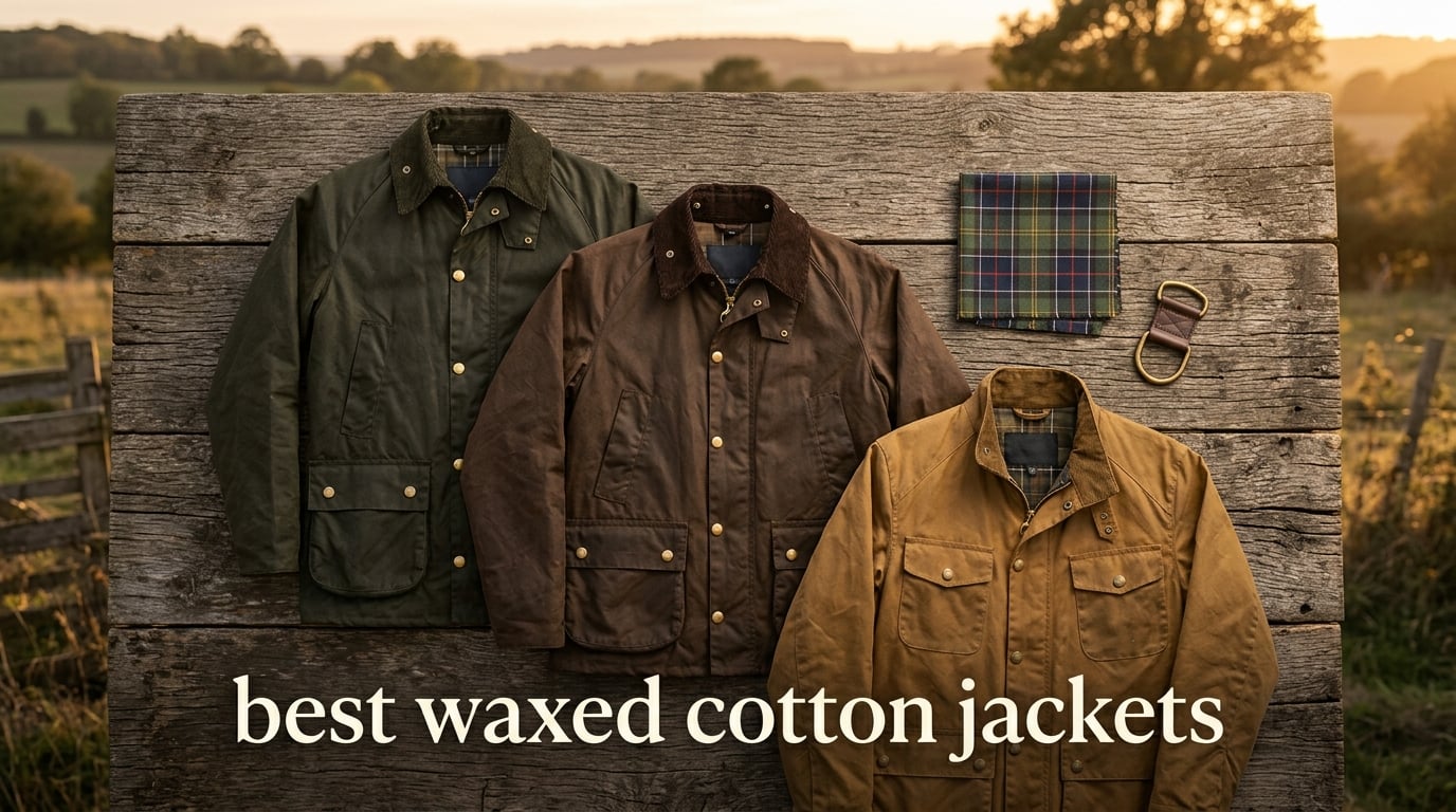 best waxed cotton jackets