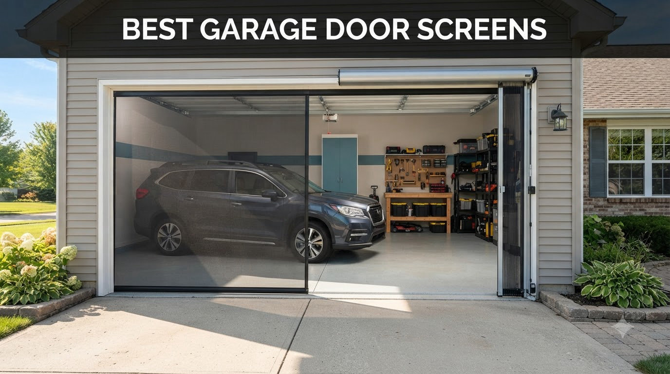 best garage door screens