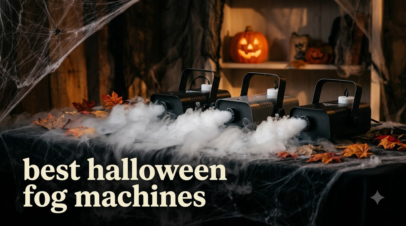 best halloween fog machines