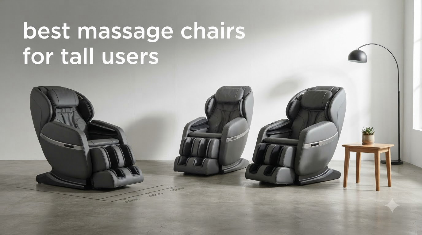 best massage chairs for tall users
