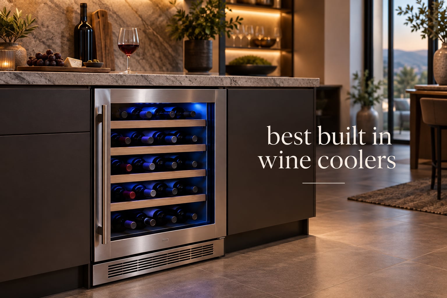best built in wine coolers