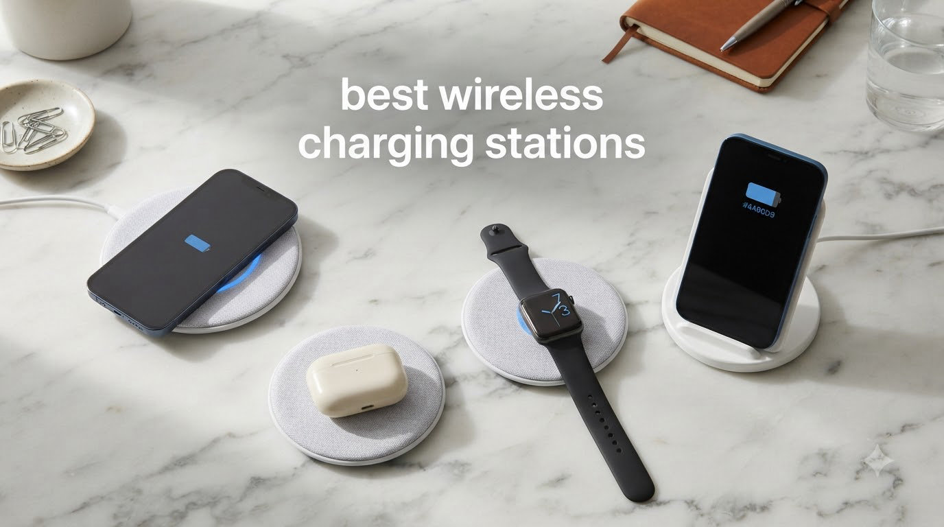 best wireless charging stations