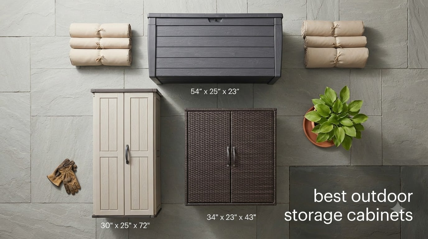 best outdoor storage cabinets
