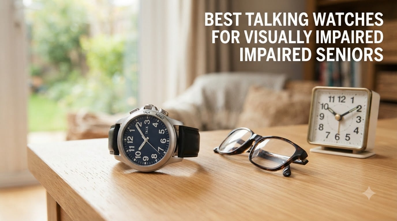best talking watches for visually impaired seniors