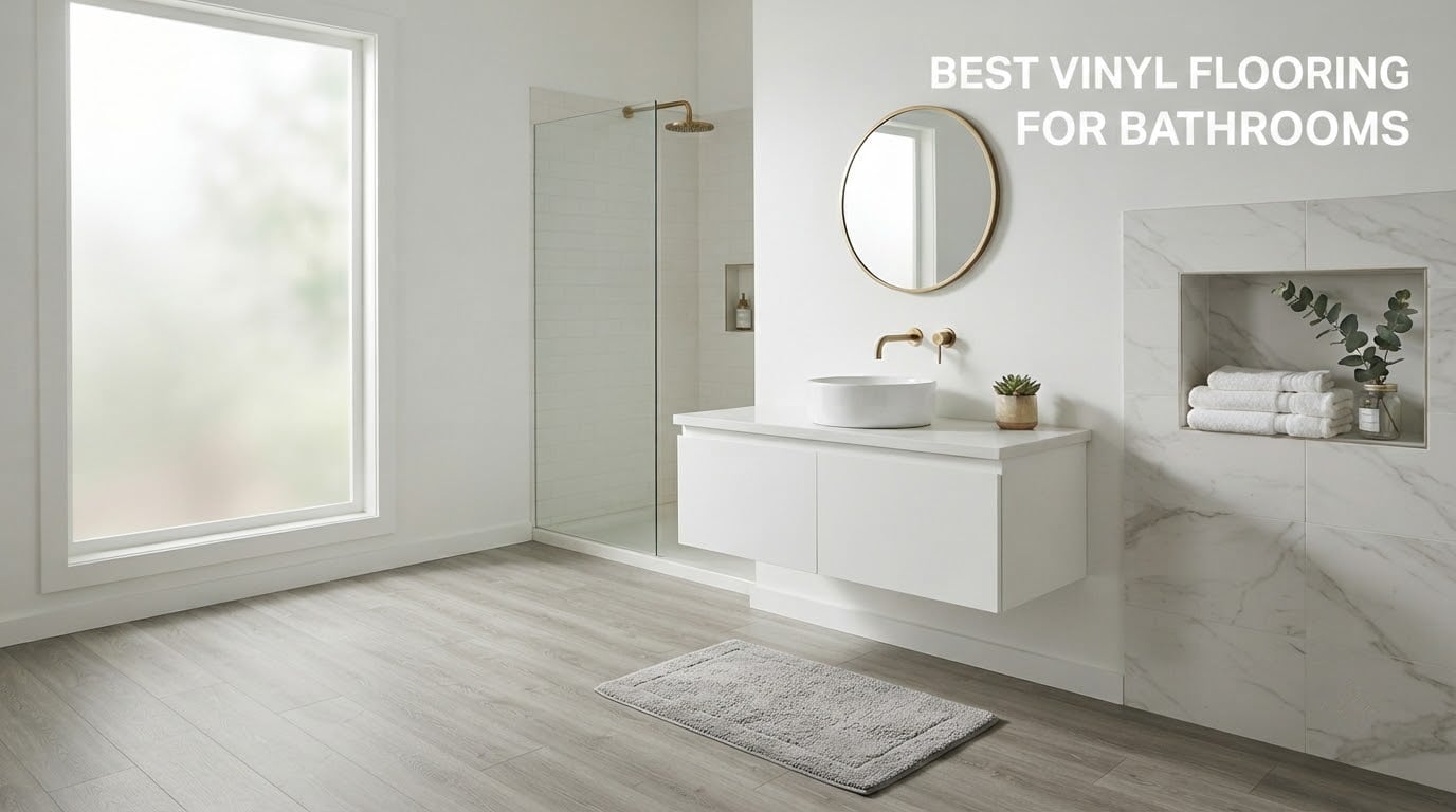 best vinyl flooring for bathrooms