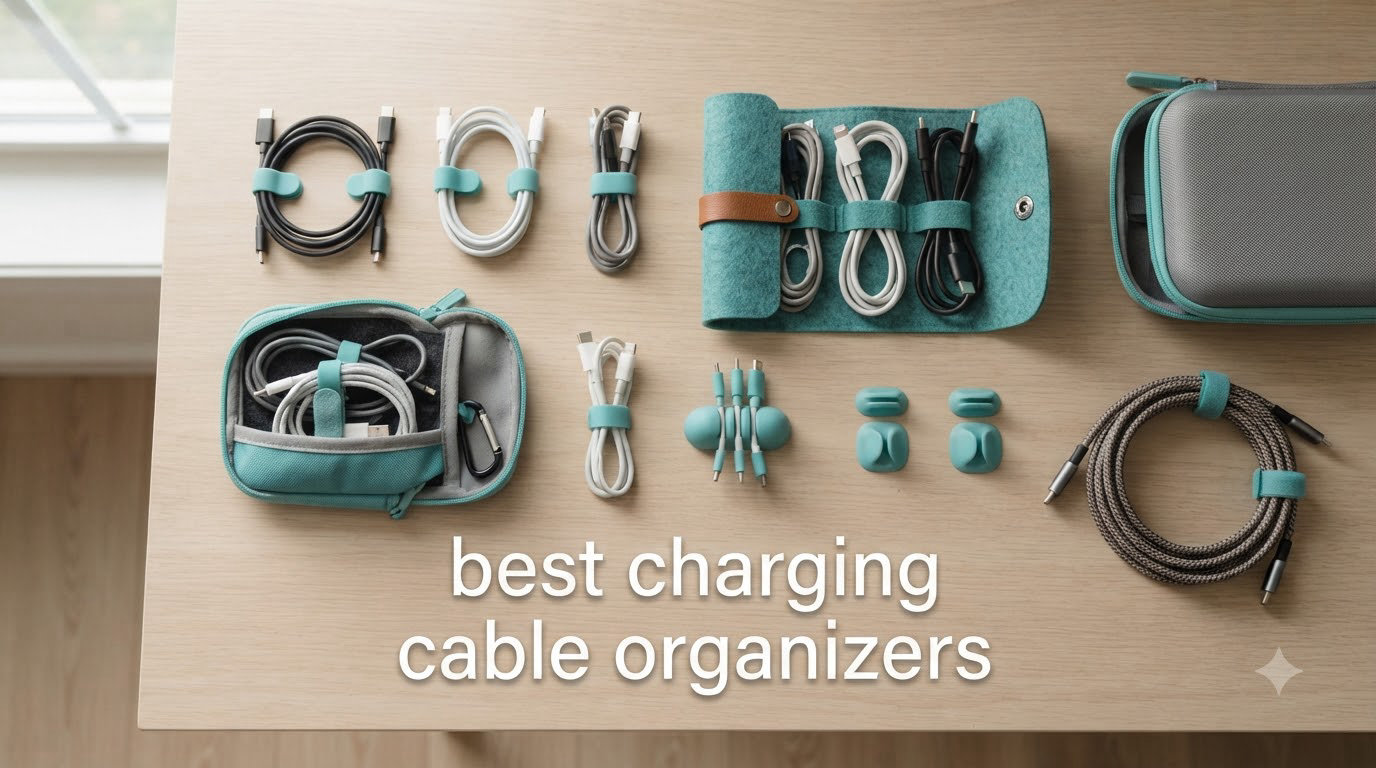 best charging cable organizers