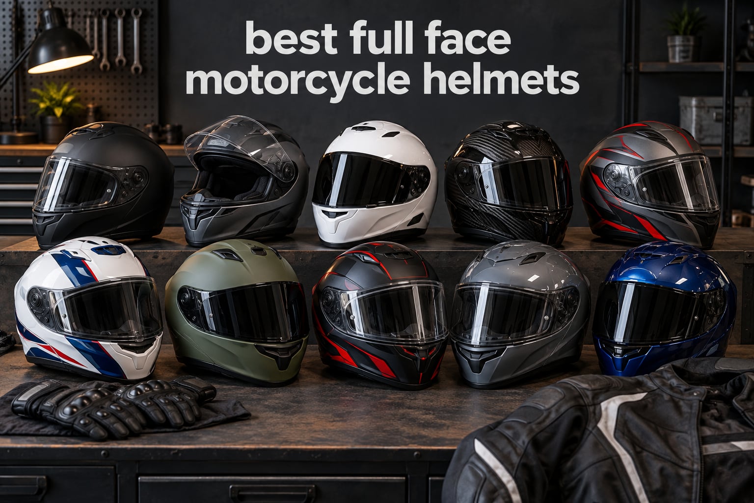 best full face motorcycle helmets