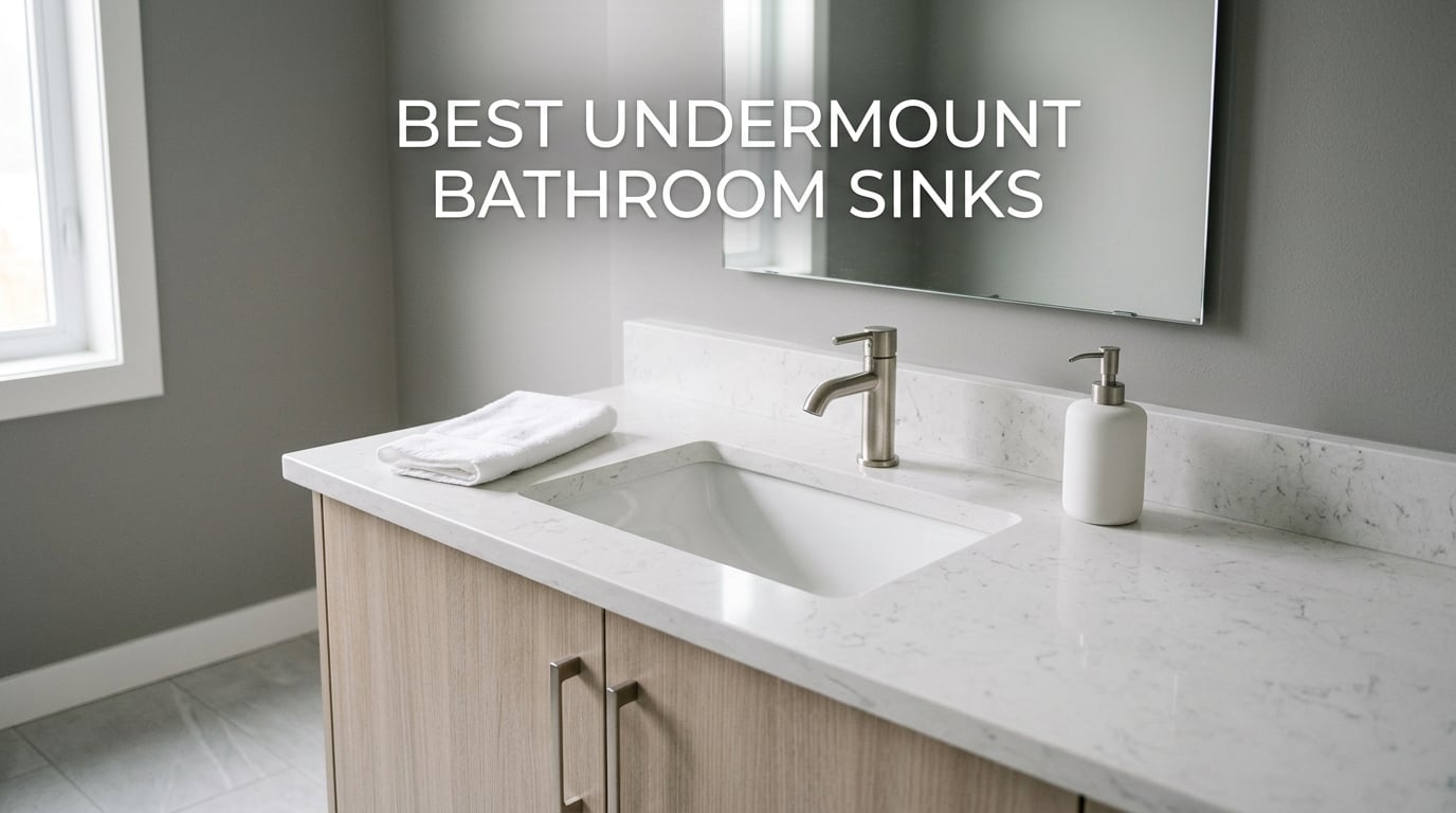 best undermount bathroom sinks