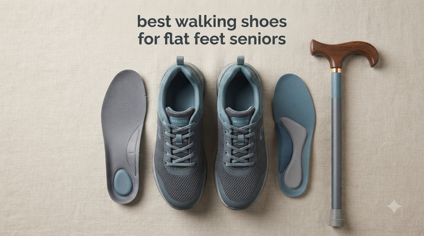 best walking shoes for flat feet seniors