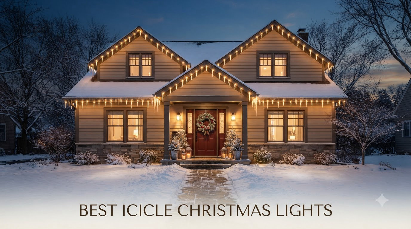 best icicle christmas lights