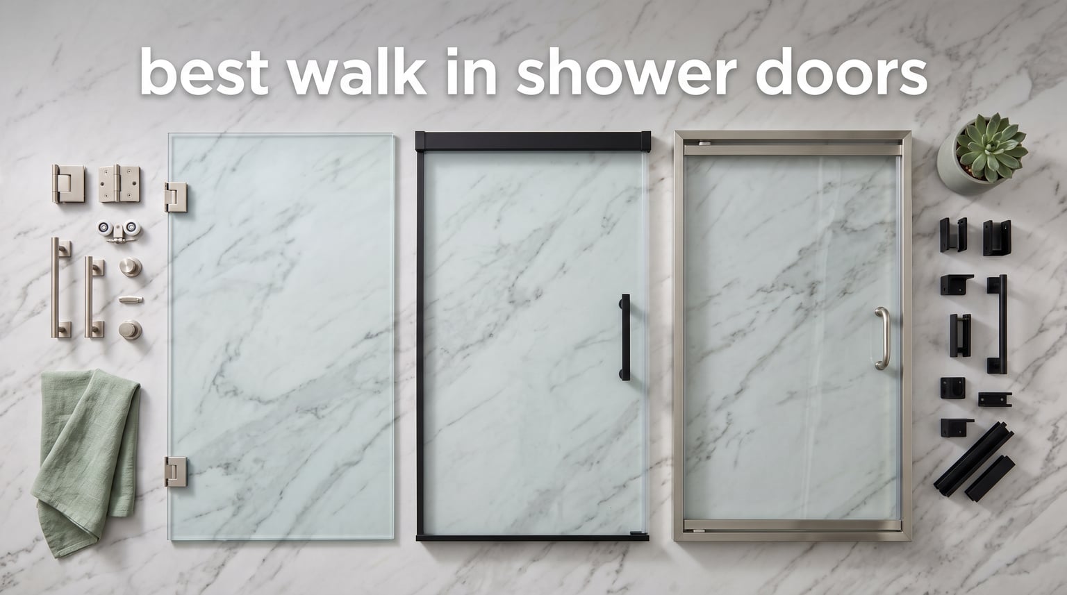 best walk in shower doors