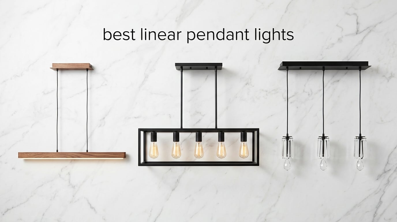 best linear pendant lights
