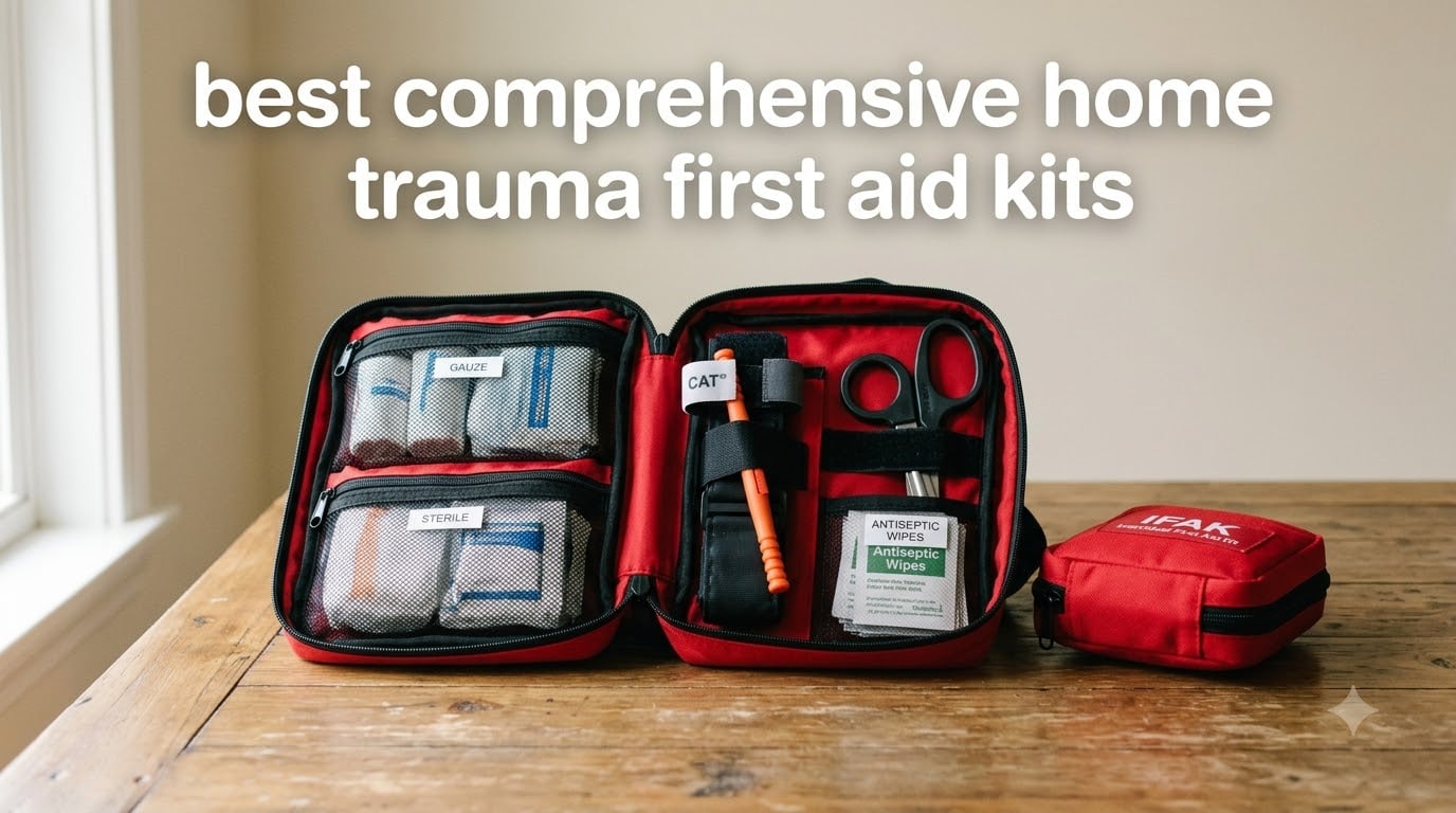 best comprehensive home trauma first aid kits