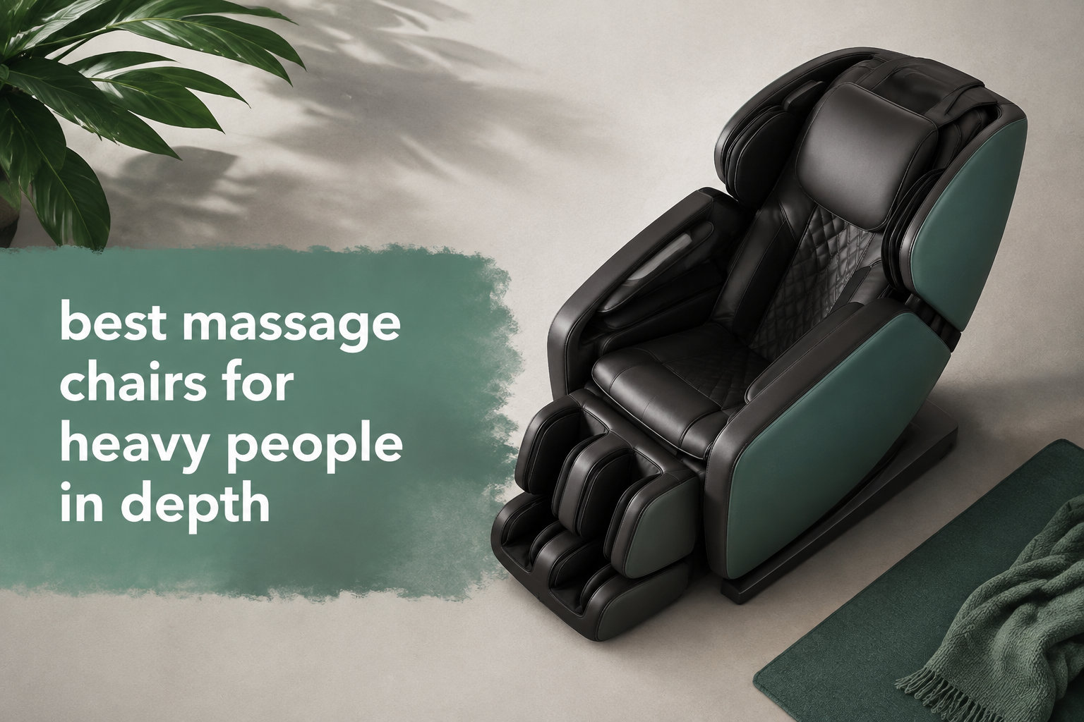 best massage chairs for heavy people in depth