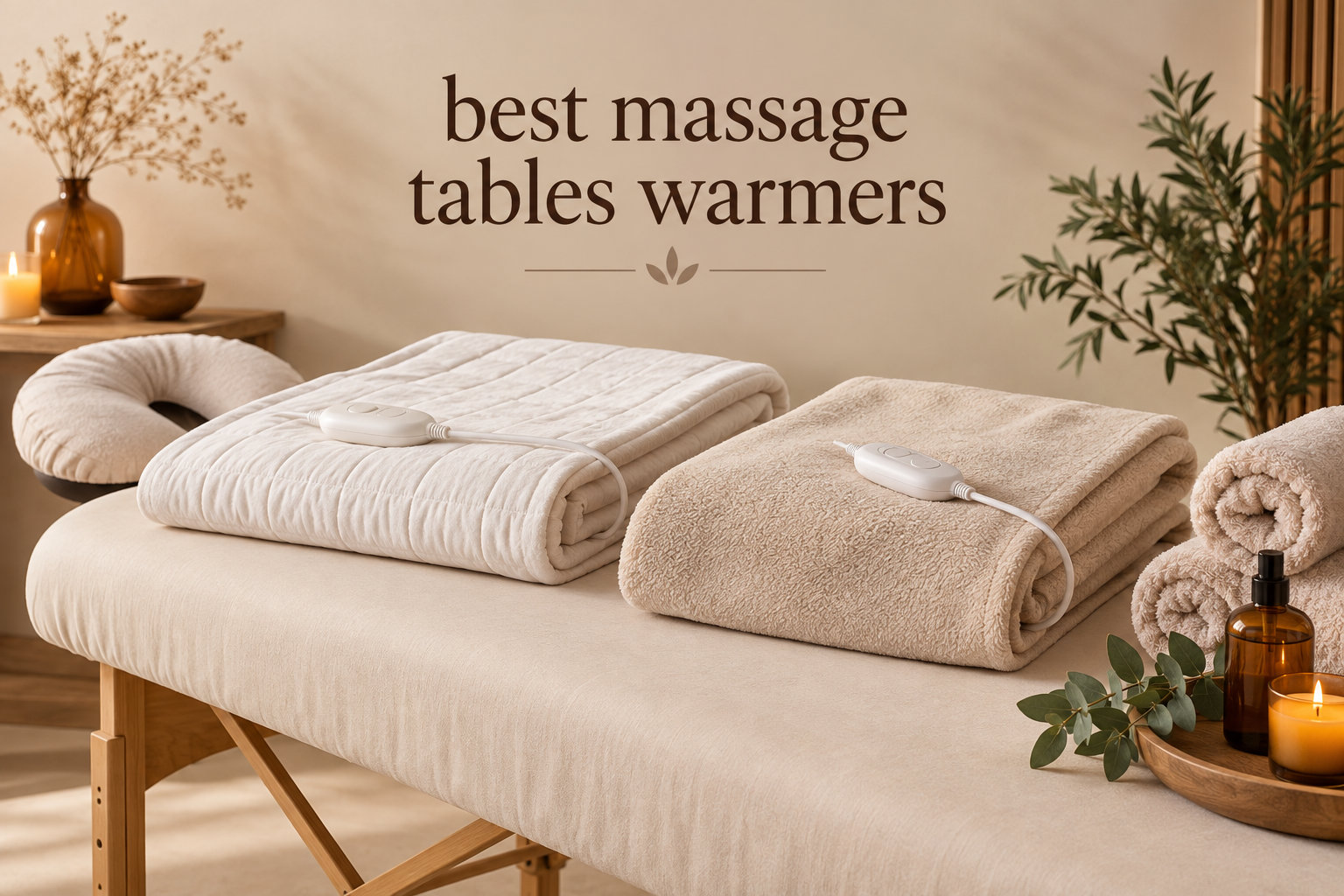 best massage tables warmers