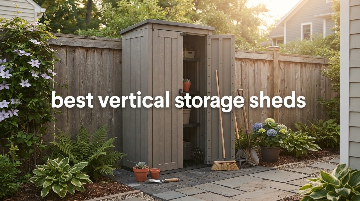 best vertical storage sheds