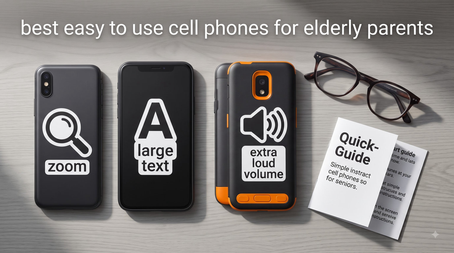 best easy to use cell phones for elderly parents