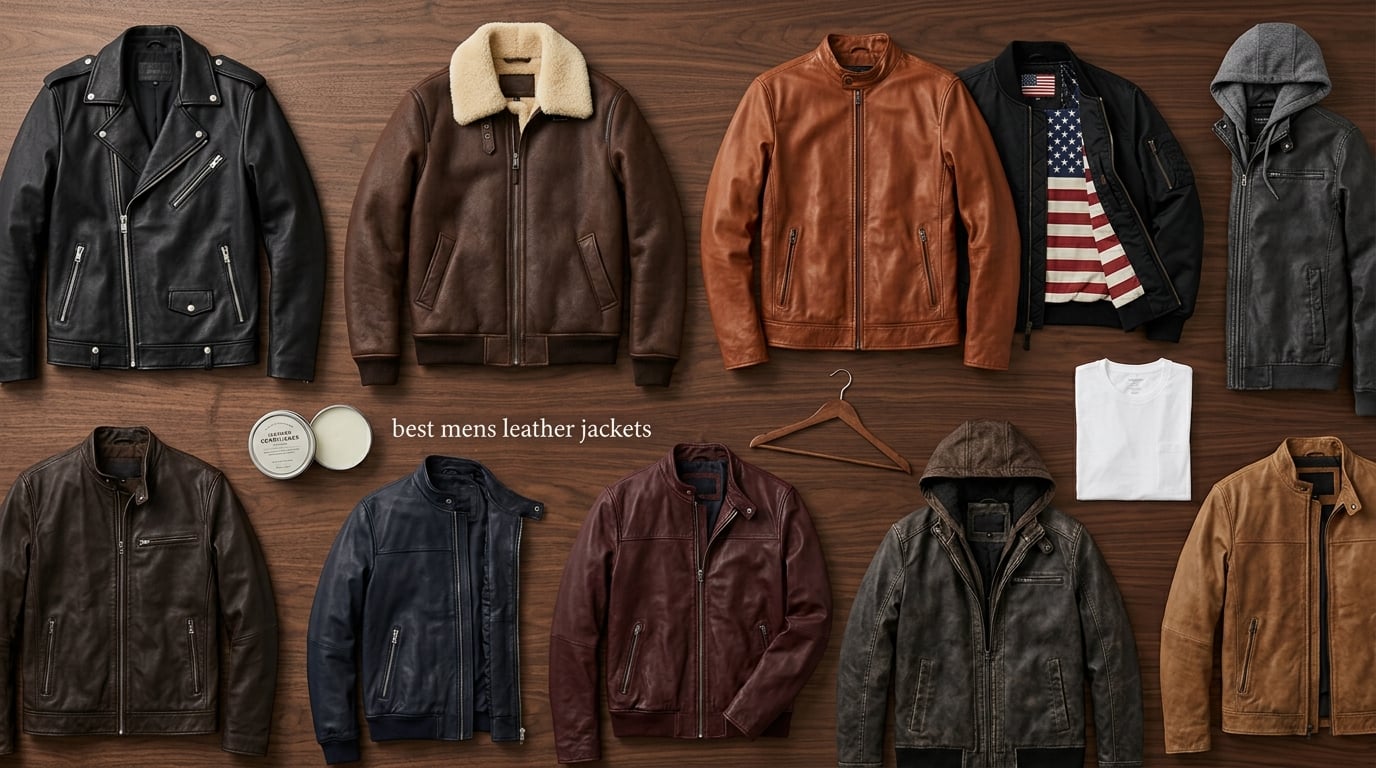 best mens leather jackets