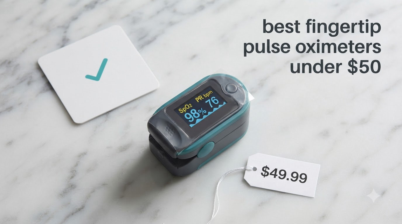 best fingertip pulse oximeters under $50