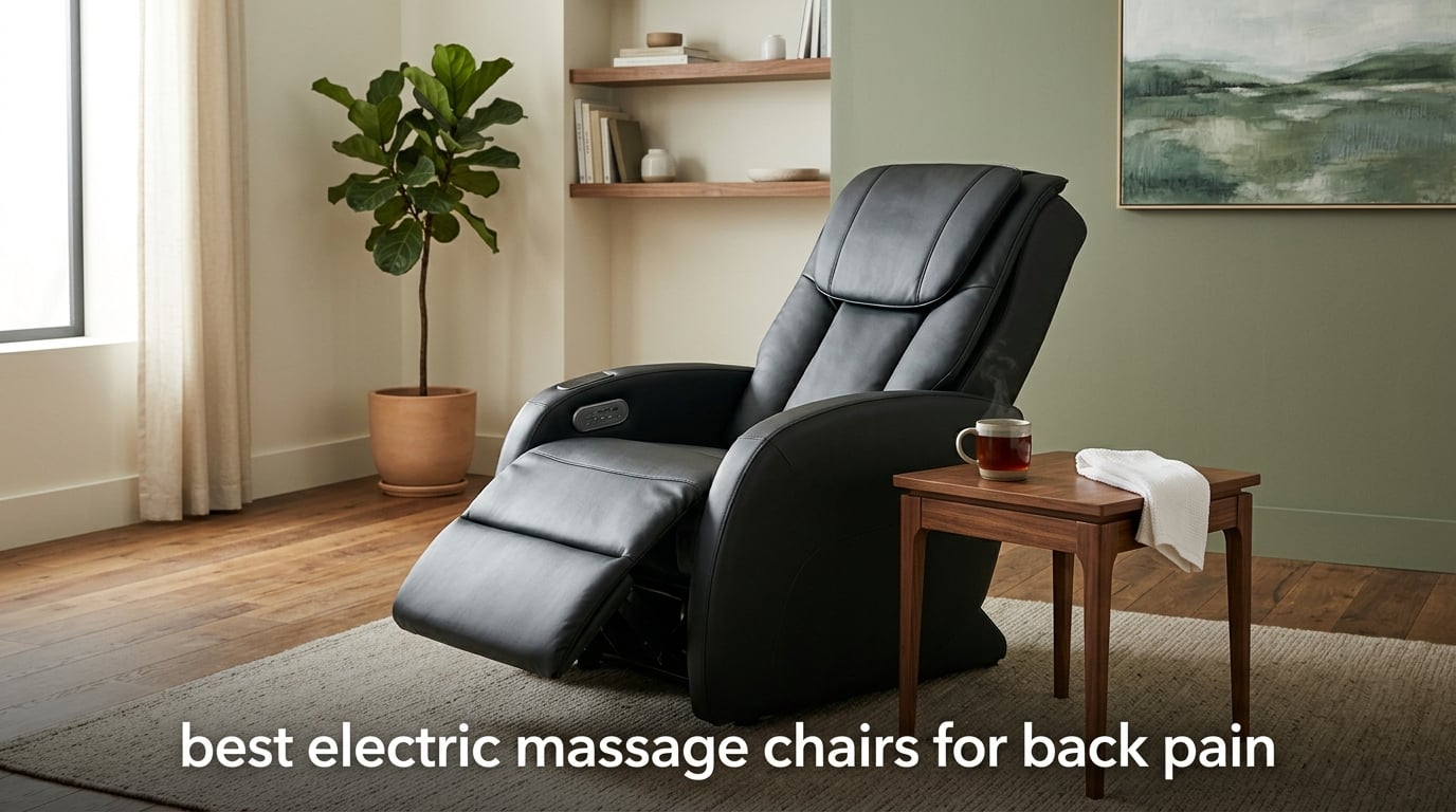 best electric massage chairs for back pain