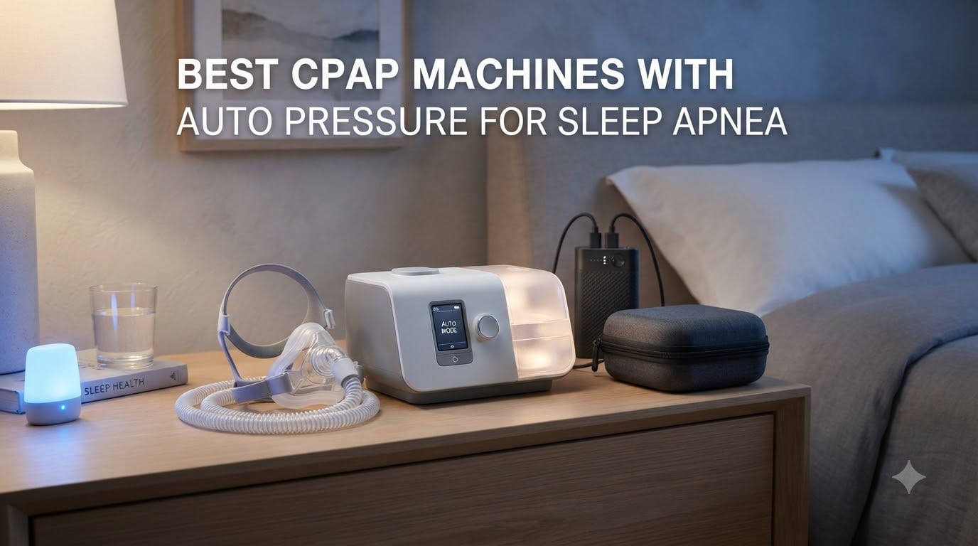 best cpap machines with auto pressure for sleep apnea