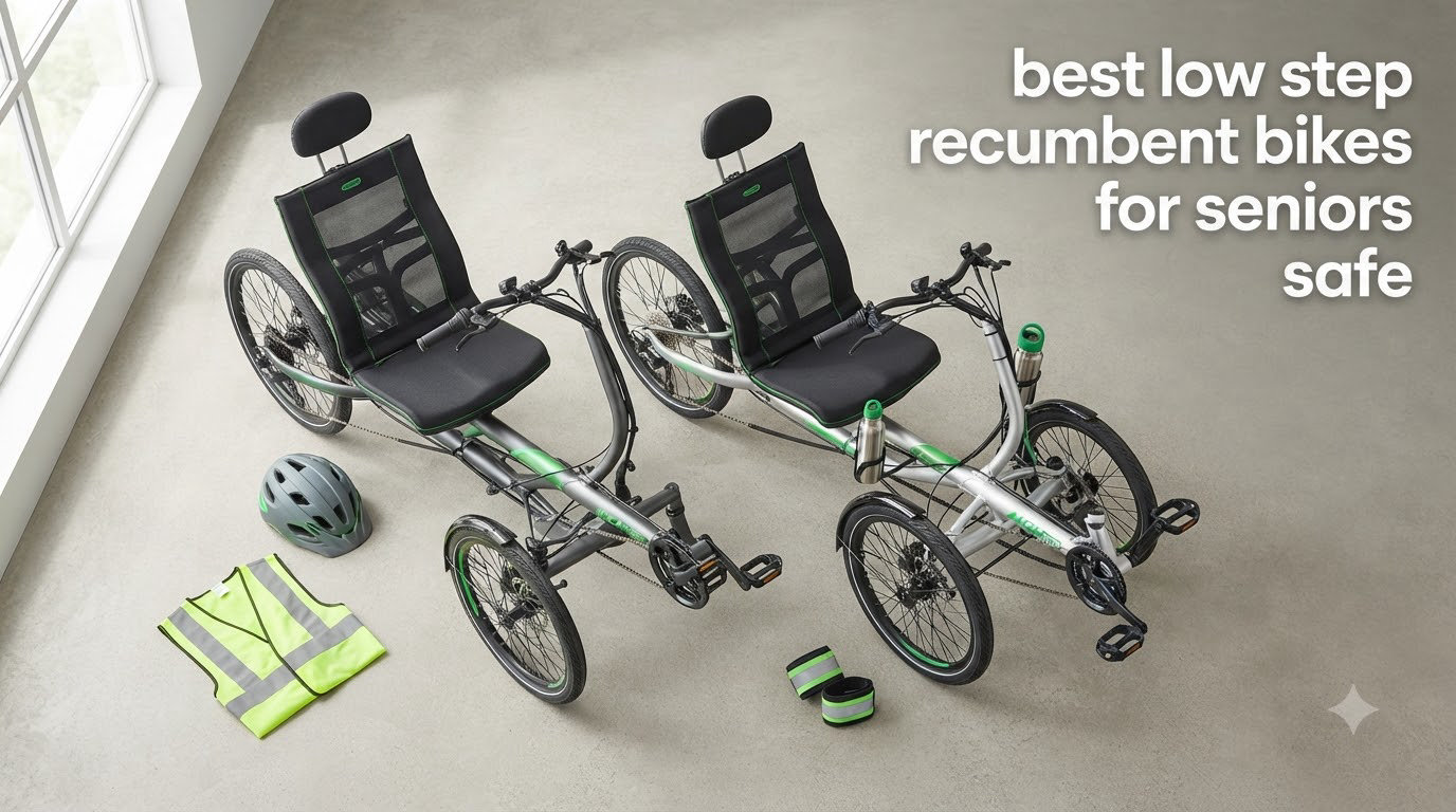 best low step recumbent bikes for seniors safe