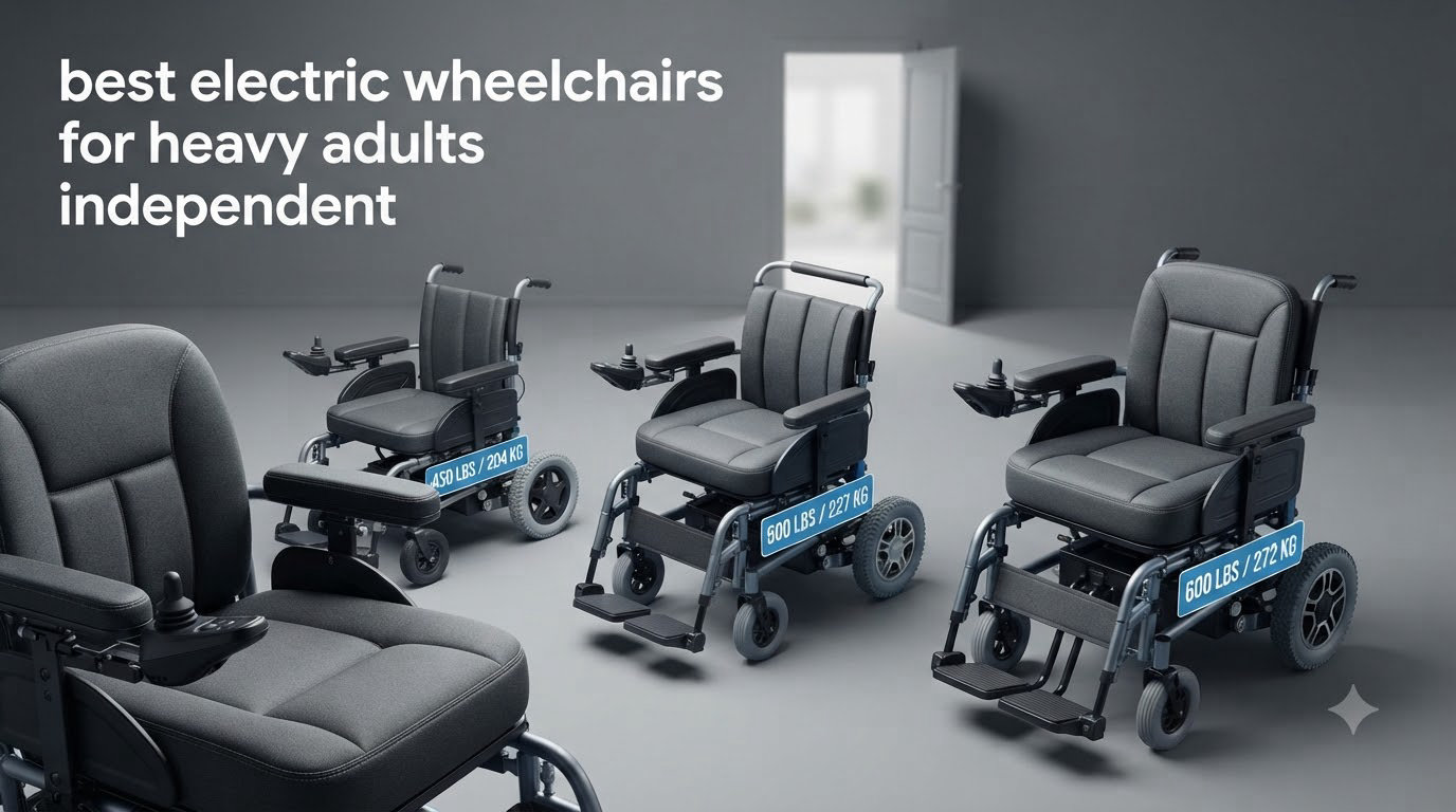 best electric wheelchairs for heavy adults independent