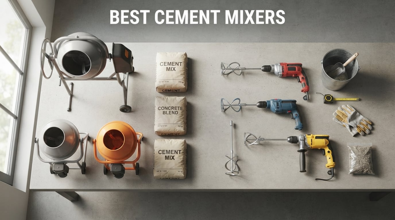 best cement mixers