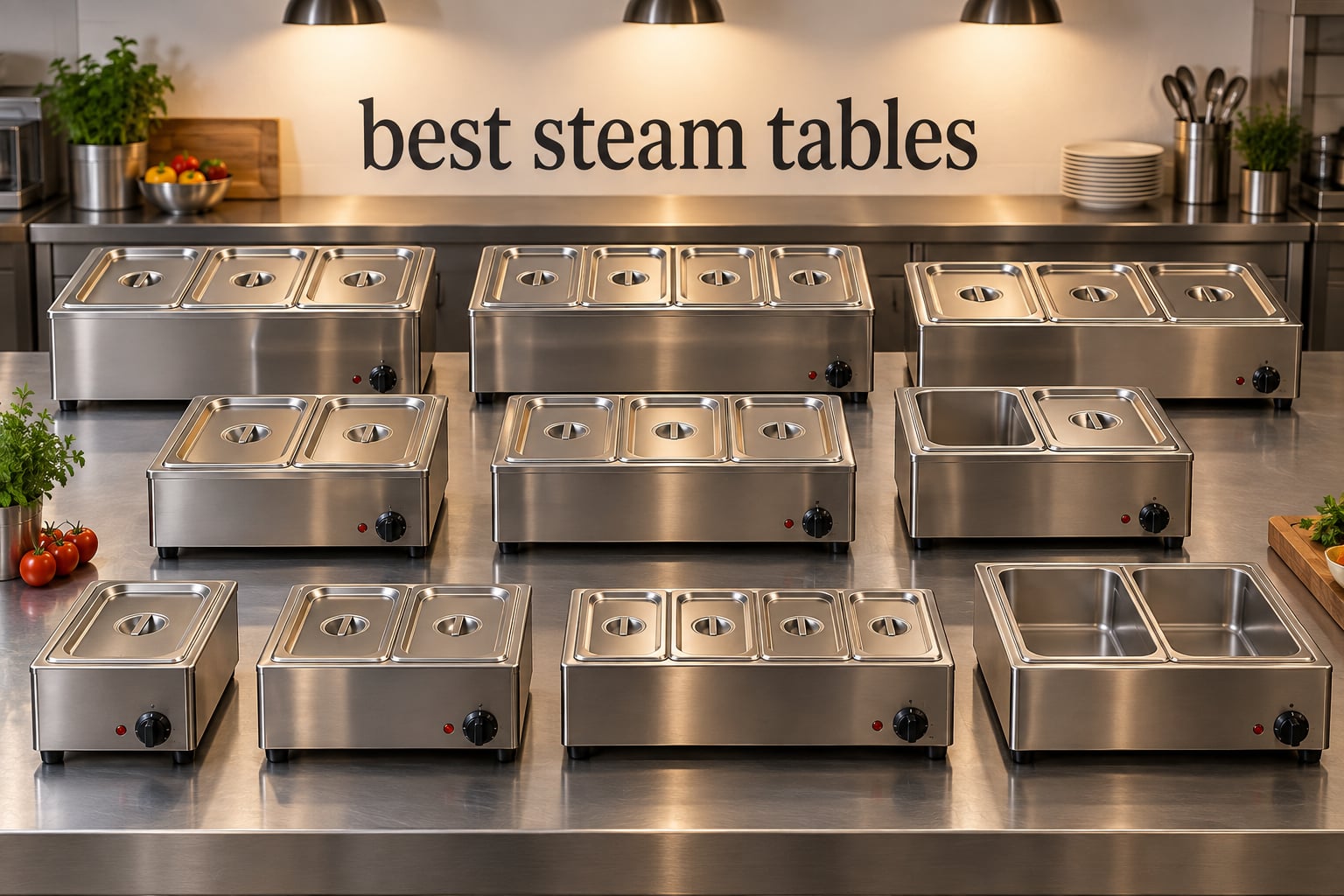 best steam tables