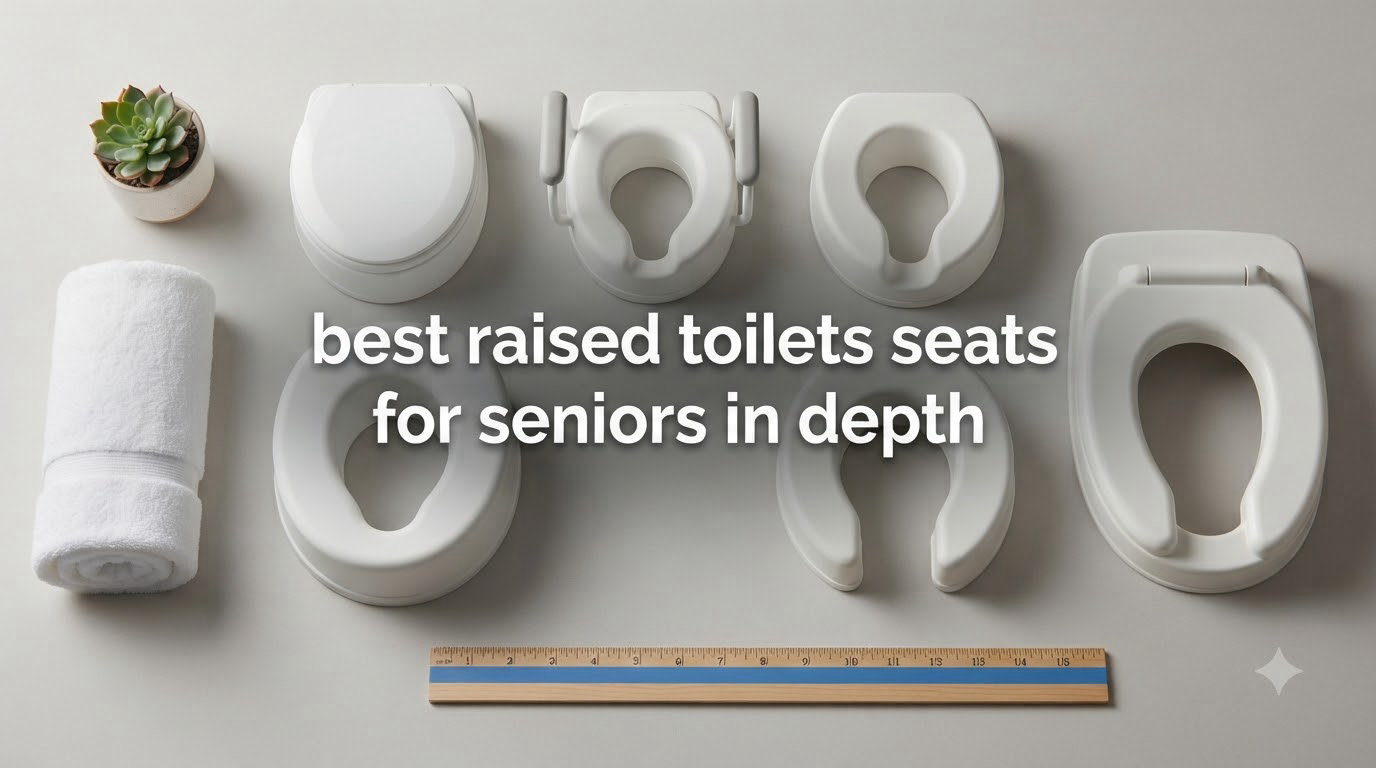 best raised toilets seats for seniors in depth