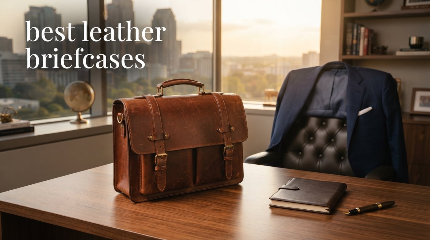 best leather briefcases