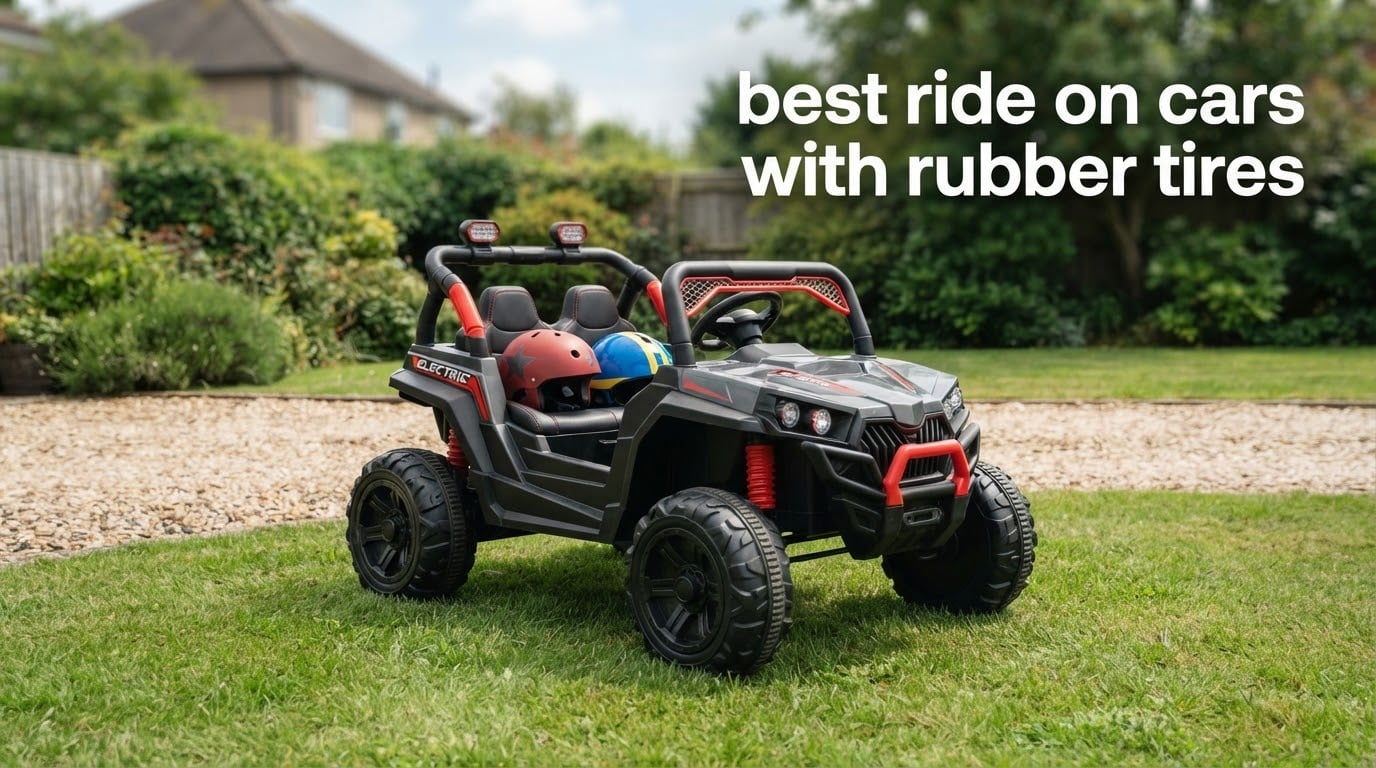best ride on cars with rubber tires