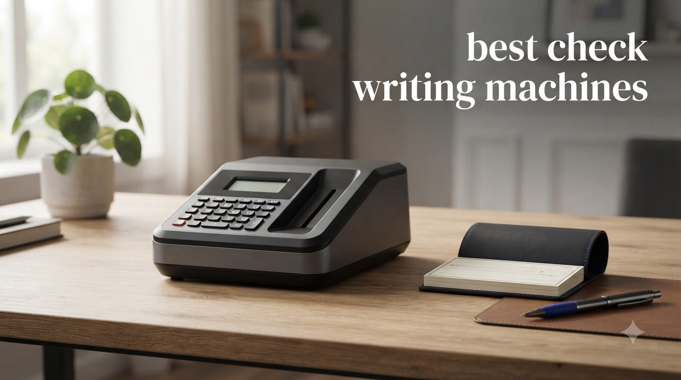 best check writing machines