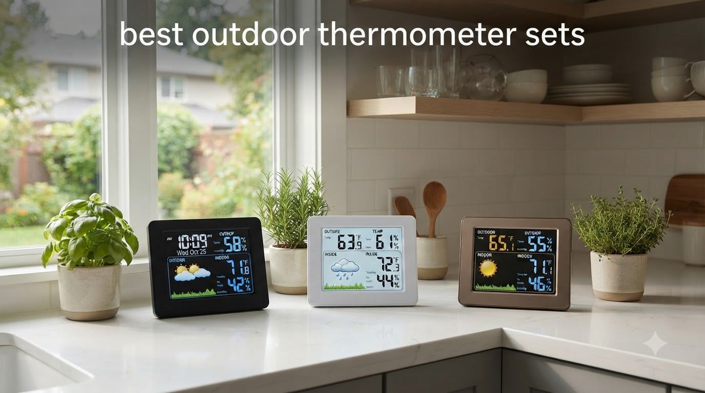 best outdoor thermometer sets