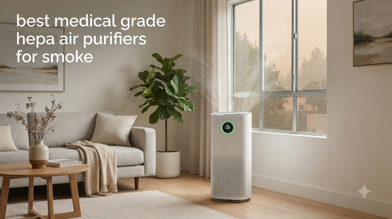 best medical grade hepa air purifiers for smoke