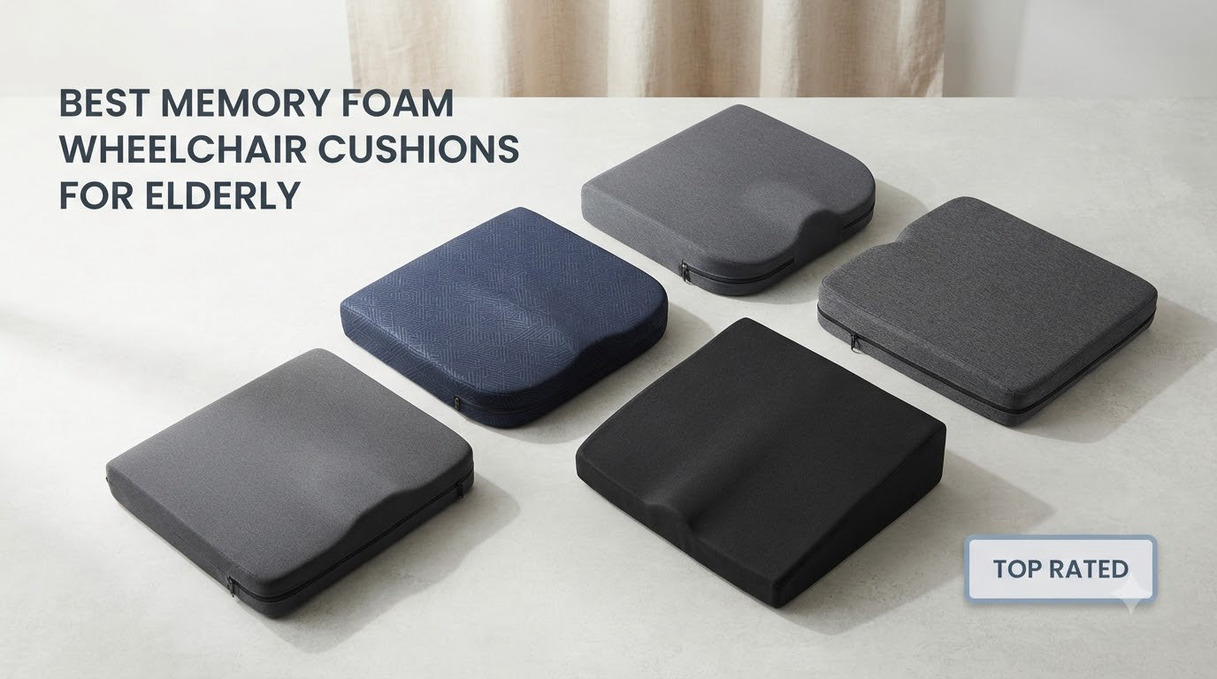 best memory foam wheelchairs cushions for elderly