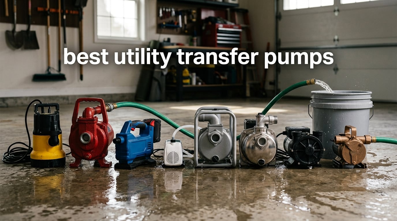 best utility transfer pumps