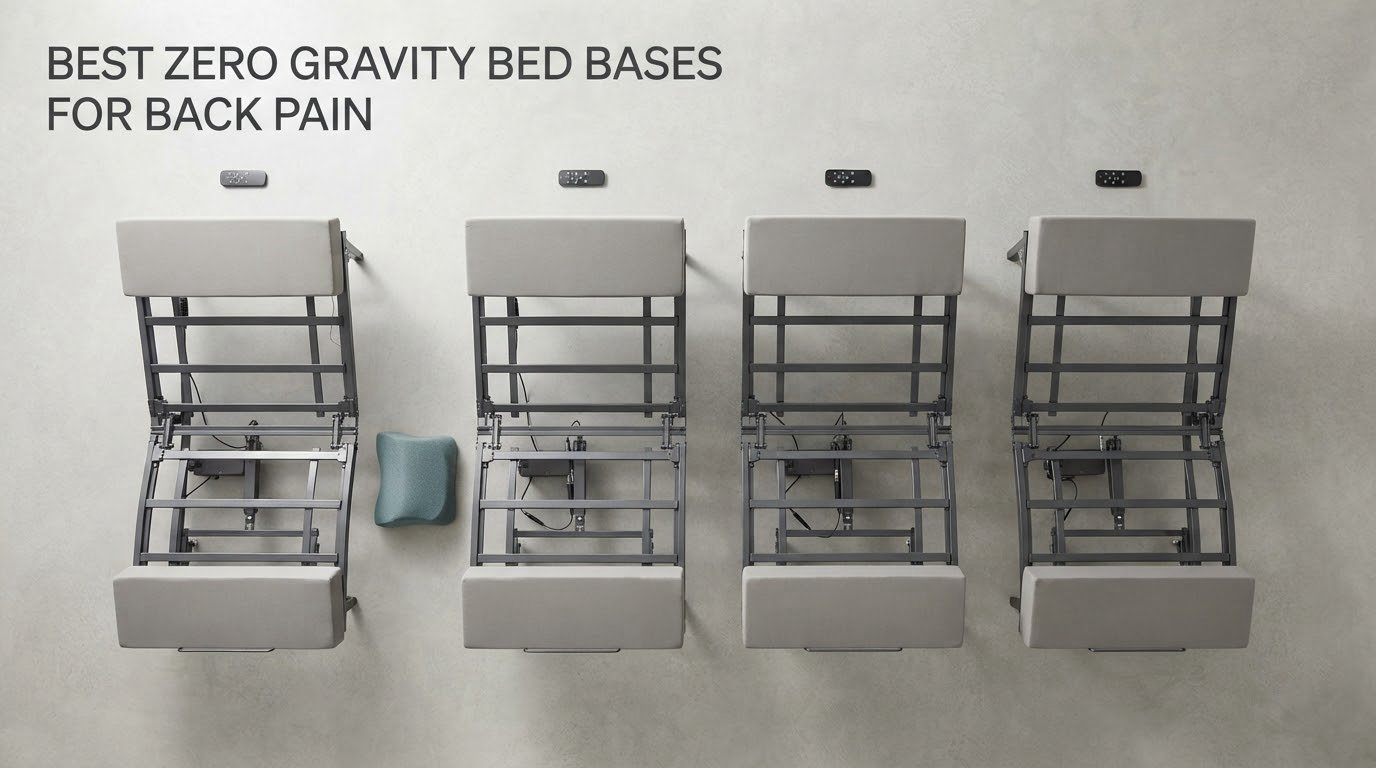 best zero gravity bed bases for back pain
