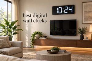 best digital wall clocks