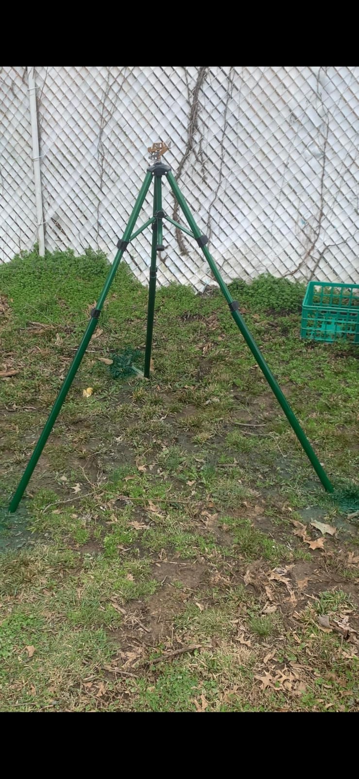 Orbit Tripod Zinc Impact Sprinkler, Adjustable Height - 56667 customer photo 1