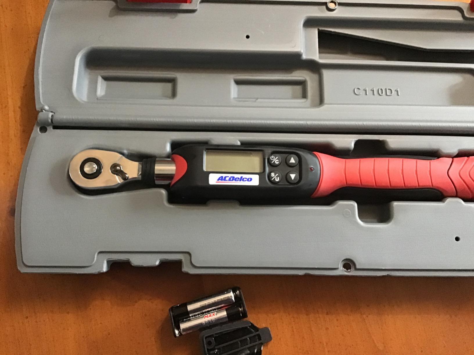 ACDelco ARM601-3 3/8” (3.7 to 37 ft-lbs.) Digital Torque Wrench with Buzzer and LED Flash Notification – ISO 6789 Standards with Certificate of Calibration customer photo 2
