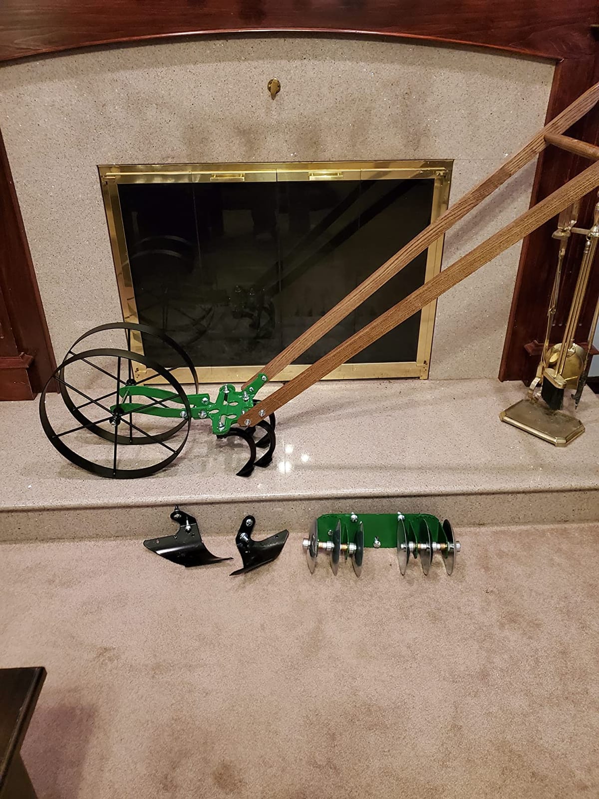 Hoss Double Wheel Hoe | Cultivate, Weed, Plow and Maintain Your Garden! customer photo 1
