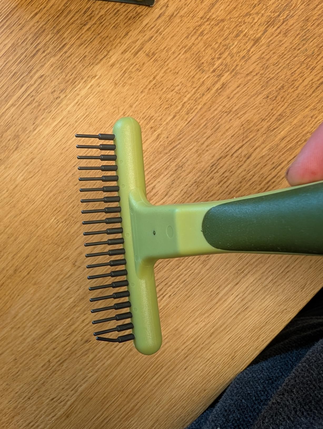 Coastal Pet Safari Double Row Undercoat Rake - Gentle Dematting and Deshedding Grooming Comb for Dogs customer photo 2