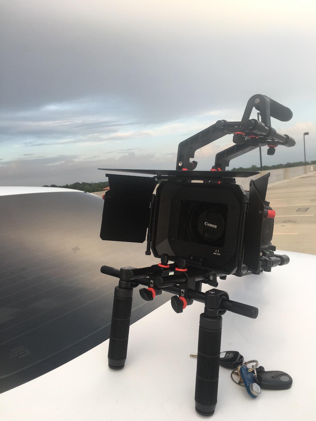 FC-02 Shoulder Rig Kit with Matte Box & Cage for DSLR Cameras customer photo 2