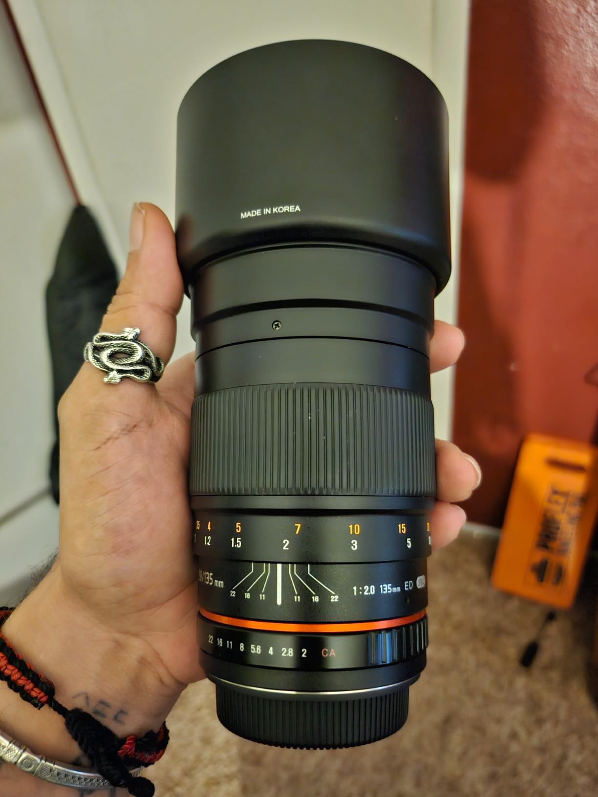 Rokinon 135mm F2.0 ED UMC Telephoto Lens for Canon Digital SLR Cameras customer photo 2