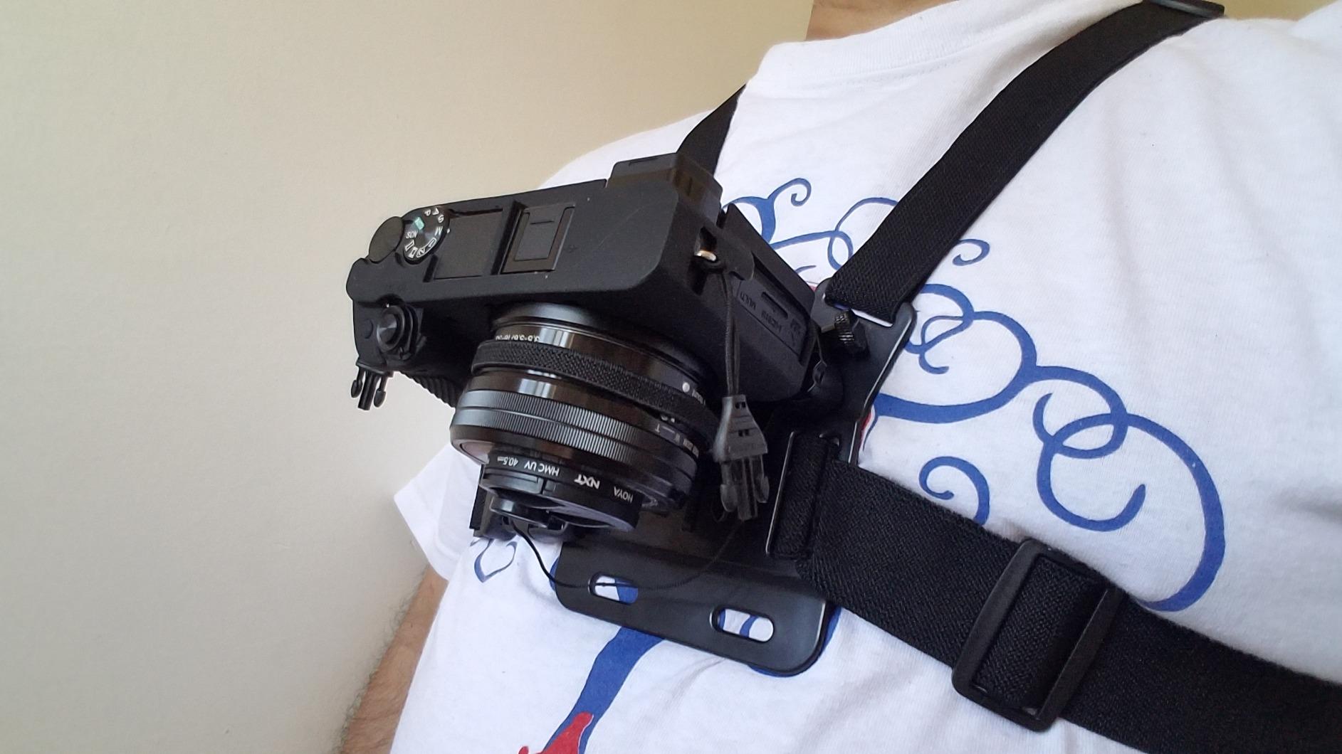 Chest Harness Mount Compatible with Gopro Hero 13 12 11 10 9 8/AKASO EK7000 Brave 4/ODDV/Hiicam/DJI Osmo/Icefox/Camlance/WOLFANG Action Camera Accessories, Adjustable Chest Strap Mount with J Hook customer photo 1