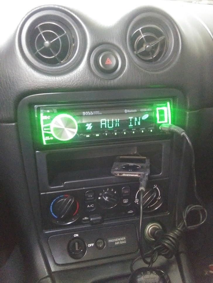 BOSS Audio Systems 750BRGB Single DIN Bluetooth Car Stereo, USB, AUX Input customer photo 1
