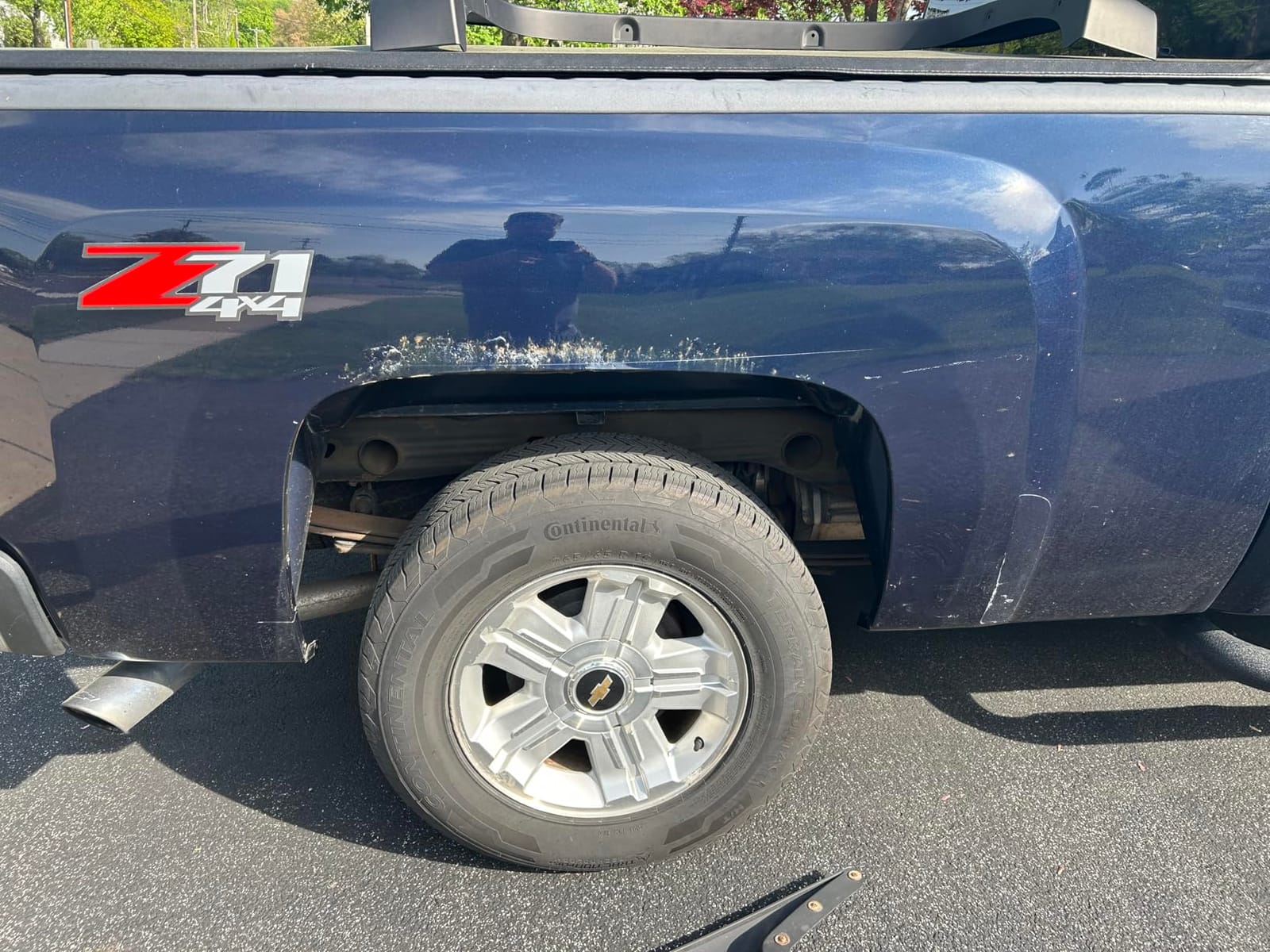Tyger Auto Fender Flare Compatible with 2007-2013 Chevy Silverado 1500 2500 3500HD (Not Fit 07 Classic) 6.5' & 8' Bed, Fine-Textured Black Paintable Factory Style 4pc | TG-FF6C4288 customer photo 2